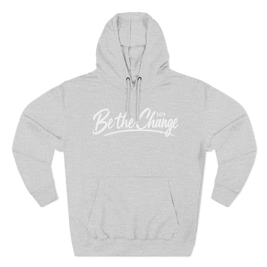 Be The Change Fleece Hoodie – Inspirational Cozy Pullover