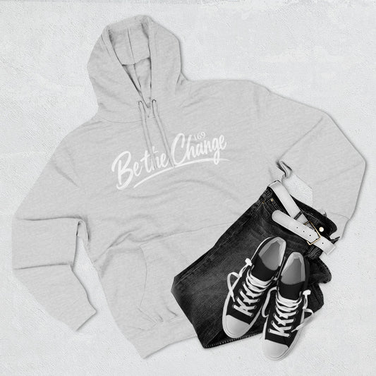 Be The Change Fleece Hoodie – Inspirational Cozy Pullover