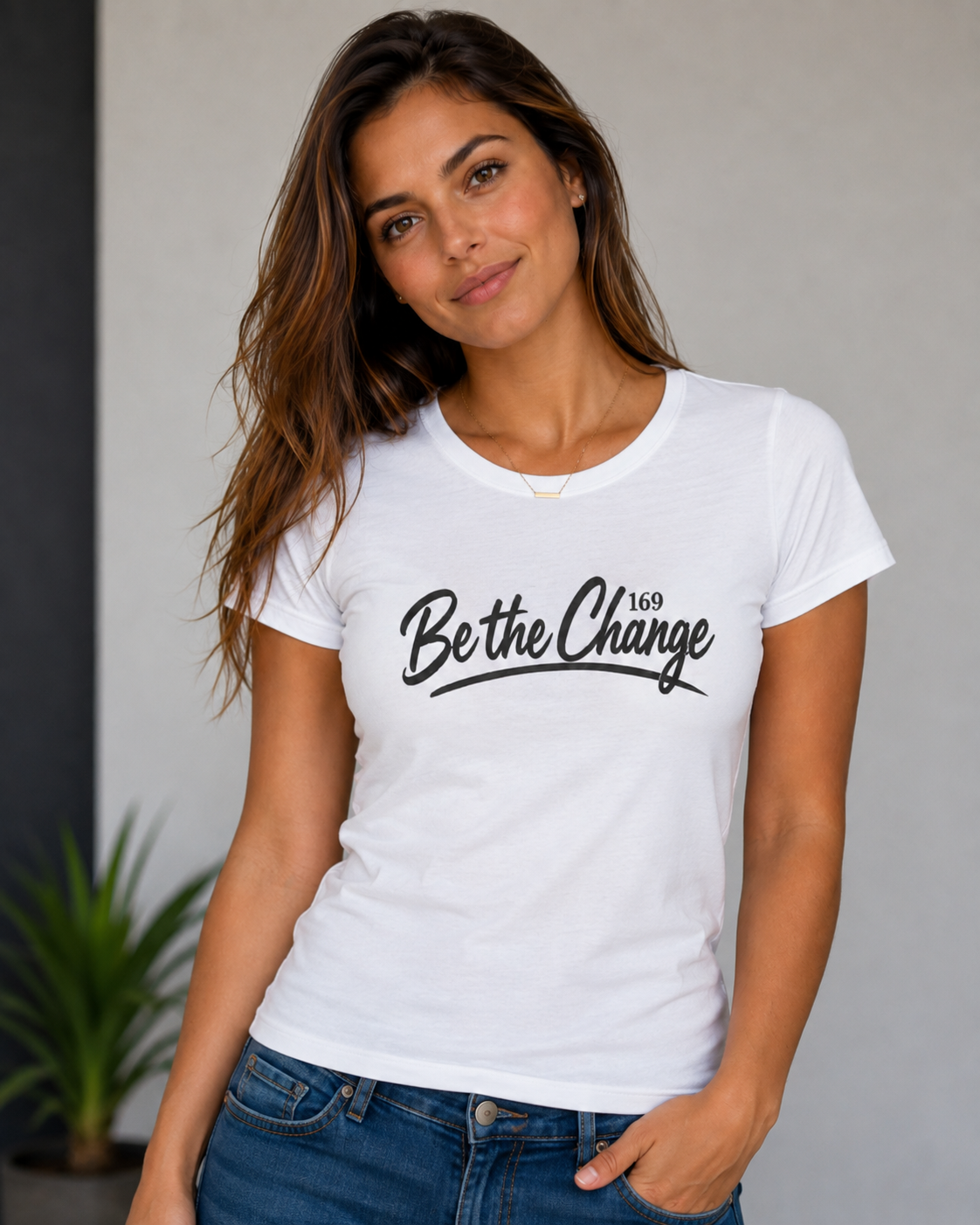 Women's White Tee - Classic Cotton Short Sleeve Shirt